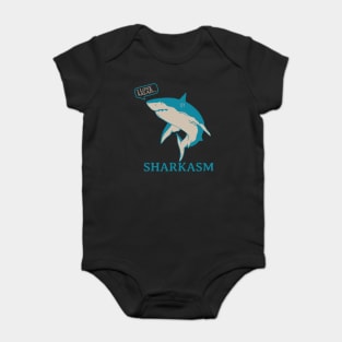 Sharkasm Baby Bodysuit